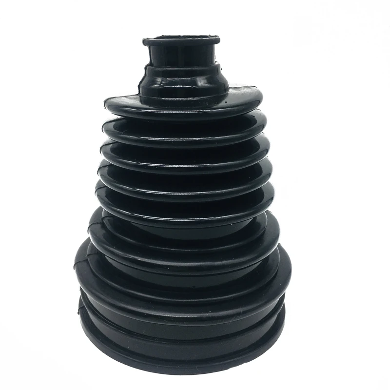 Universal Automotive Silicone Constant Velocity CV Joint Boot 5 inch（125-130mm） Height 4 Boot with 8PCS Stainless Steel Clamps