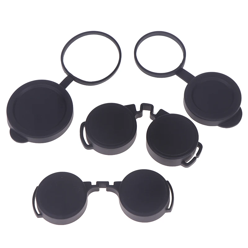 Binocular Protective Rubber Lens Caps - Eyepiece and Objective Lens Covers