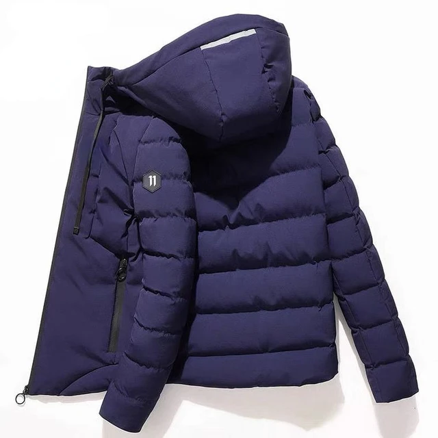 Winter Coat Men 2022 New Cotton Jacket Outwear Mens Jacket Parkas Stand  Collar Autumn Jackets for