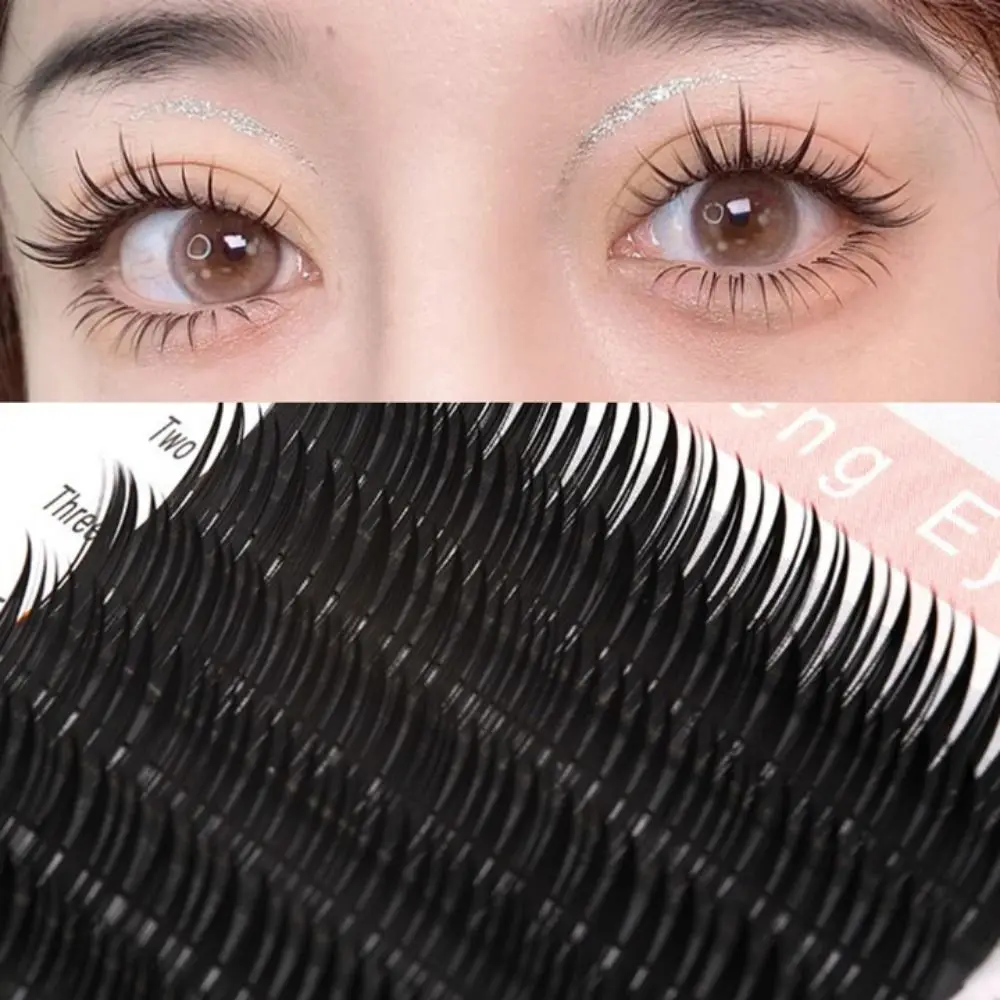 

Faux Mink Hair False Eyelashes Professional C Curl Soft Eyelashes Extension Handmade Natural Long Individual Lashes Women Girls