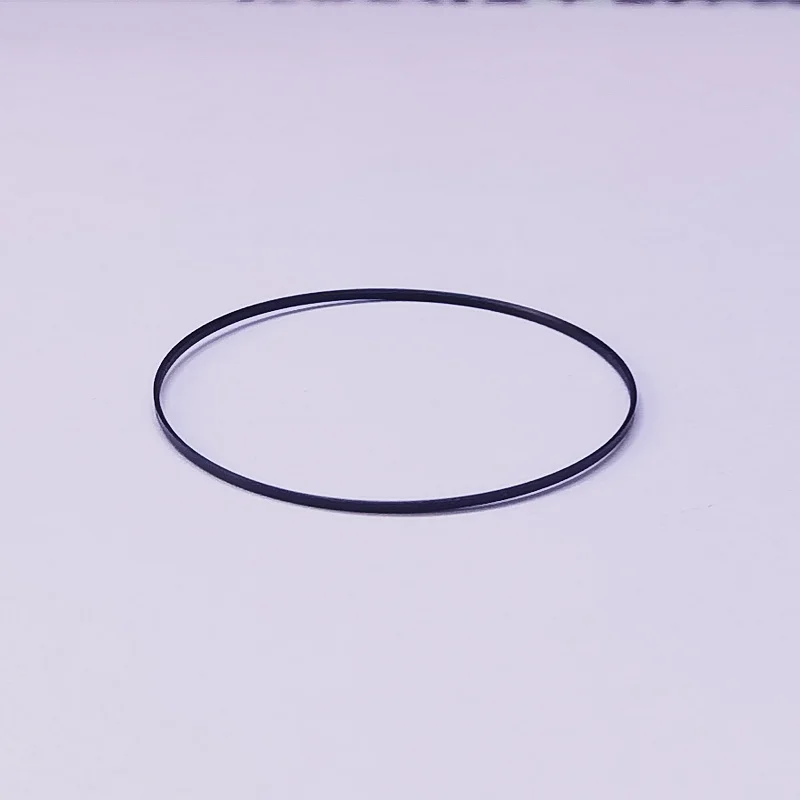 Sleek Black I Ring Watch Crystal Gasket - Enhanced Waterproof Protection