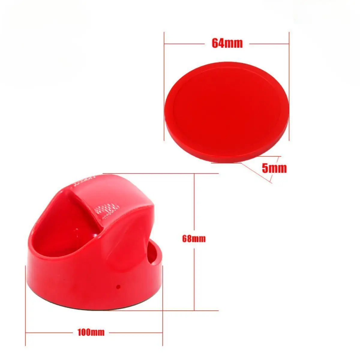 Air Hockey Pushers and Pucks Goal Handles Pushers for Game Birthday Adults