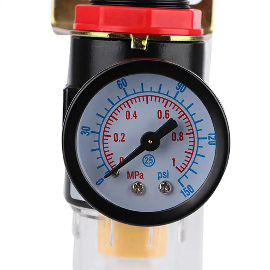 Air Pressure Regulator Oil/Water Separator Trap Filter Airbrush CompressorSale 