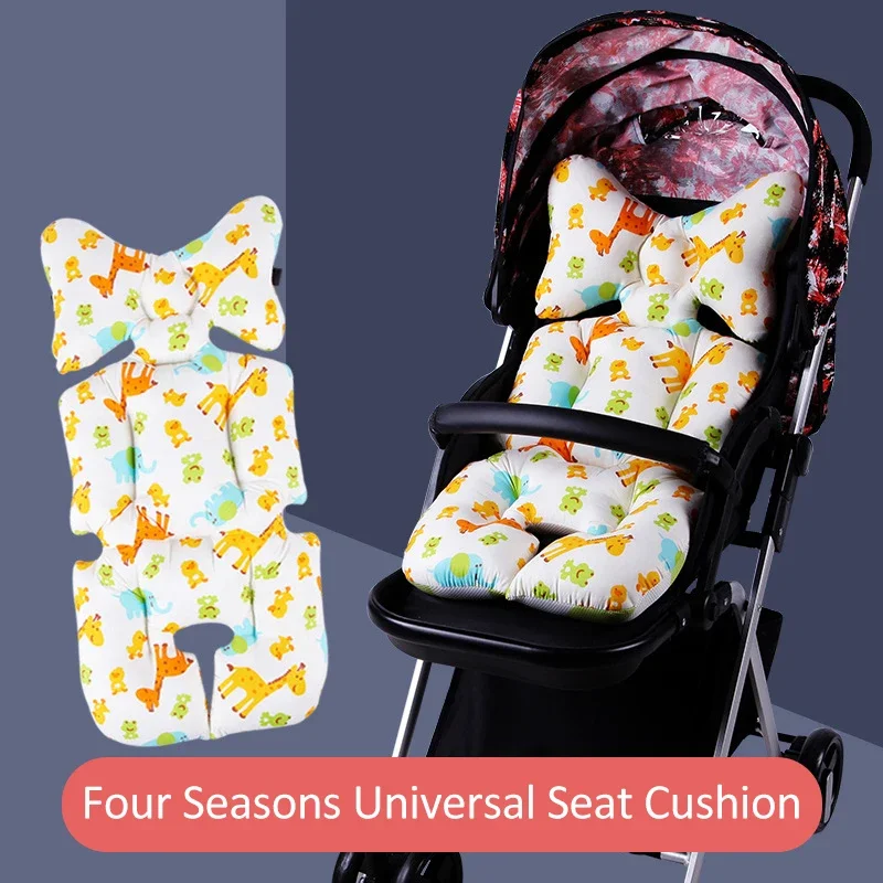 

Baby Stroller Liner Baby Car Seat Cushion Cotton Seat Pad Infant Child Cart Mattress Mat Kids Carriage Pram Stroller Accessories