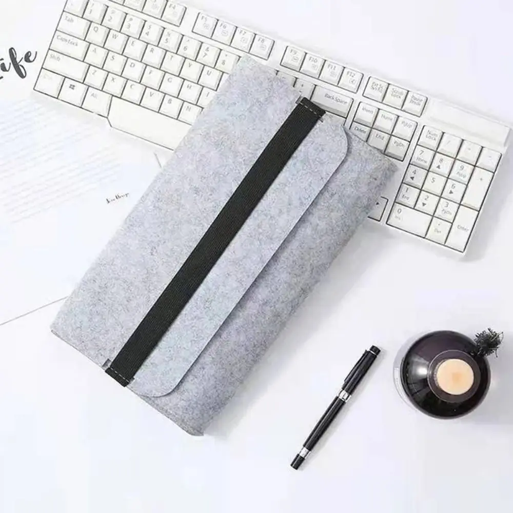펠트 무선 키보드 보관 가방, 방진 충격 방지 운반 케이스, 로지텍 K380 K480 K580 K780 용 경량 휴대용