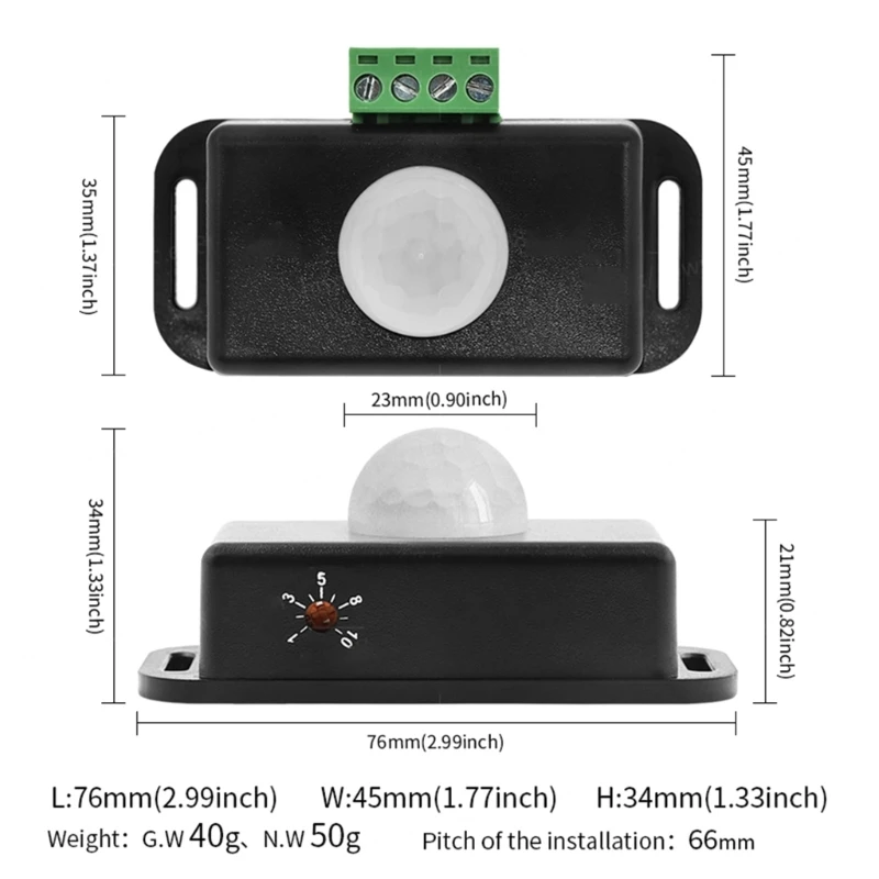 Sensor para tira LED Lynx Z motion (movimiento) (12V DC) (24V DC