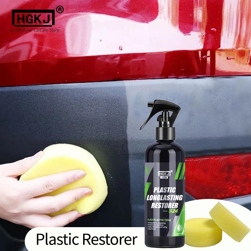 Plastic Restorer HGKJ S24 Coating For Auto Plastic Trim Rubber