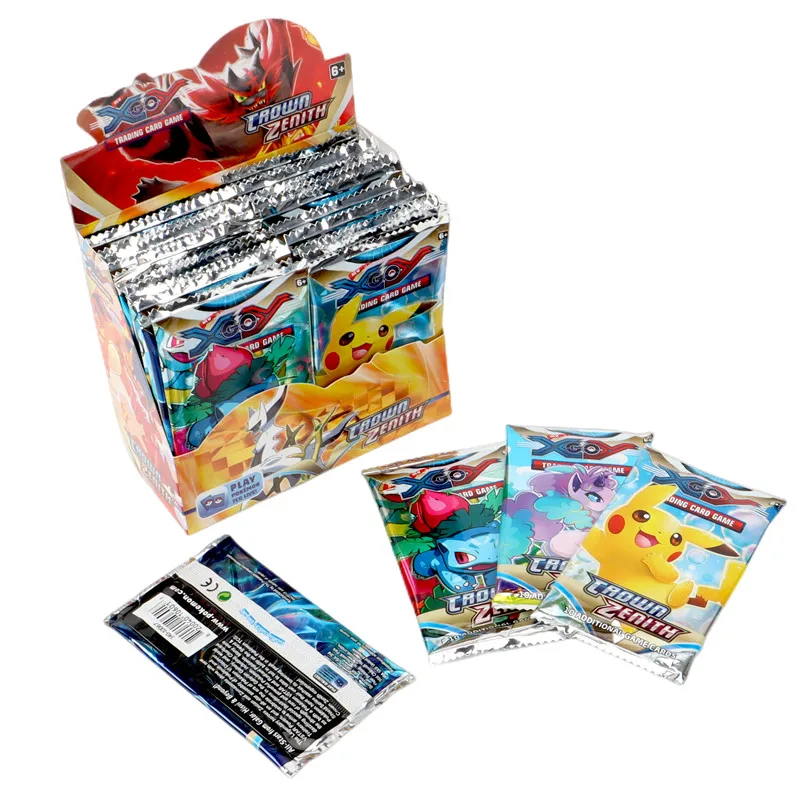 영어  카드 TCG XY: 크라운 제니스 부스터 박스,  카드 36 팩 박스, 360 개