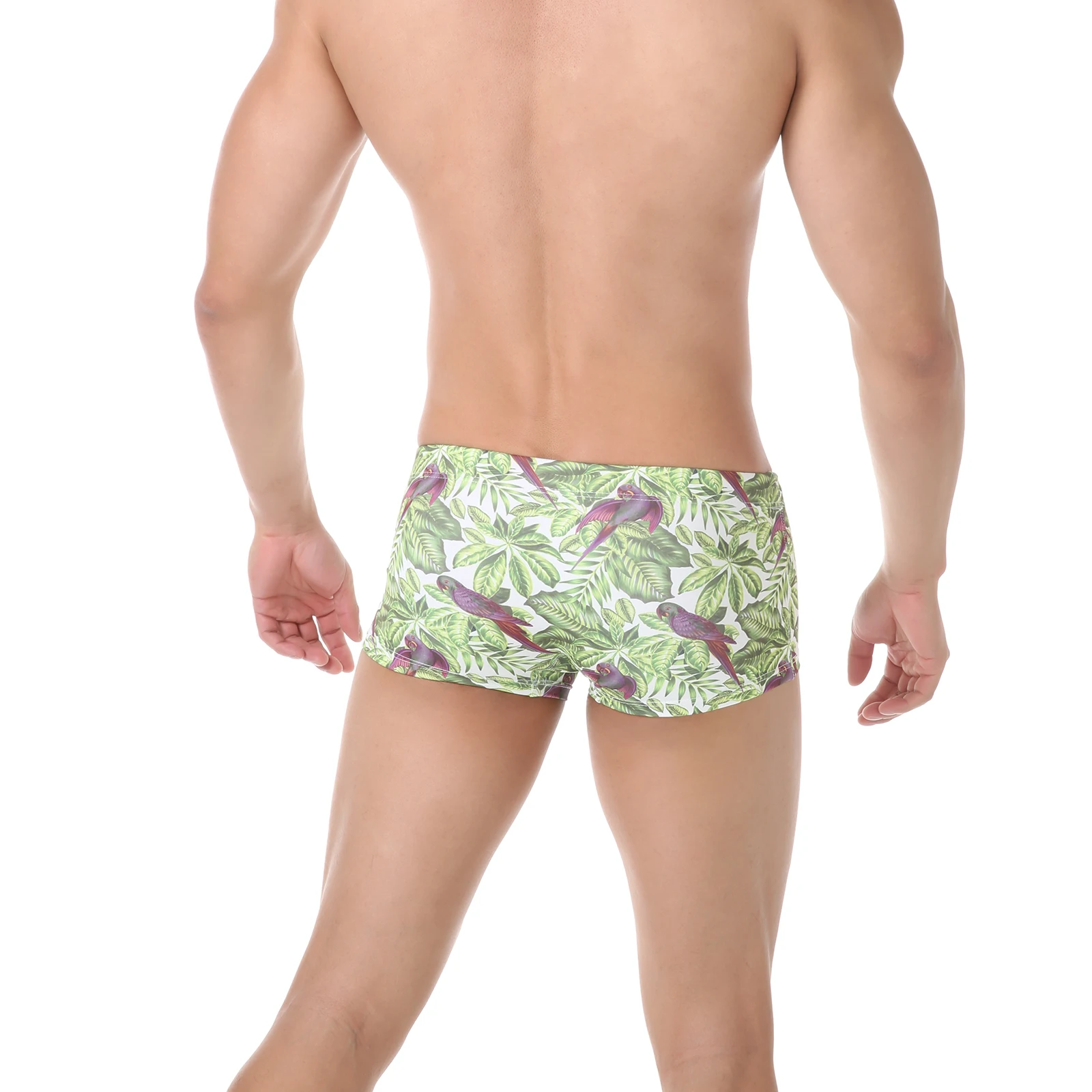Men Swimwear Swim Boxers Sexy Swimsuit Swimming Trunks Shorts Beachwear  Sunga hombre Pool Bathing Suit