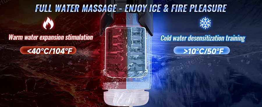 HeartCaptor Automatic Male Masturbator Cup 7 Modes Thrusting Rotating Sucking Electric Stroker Waterproof Rechargeable - Details 7