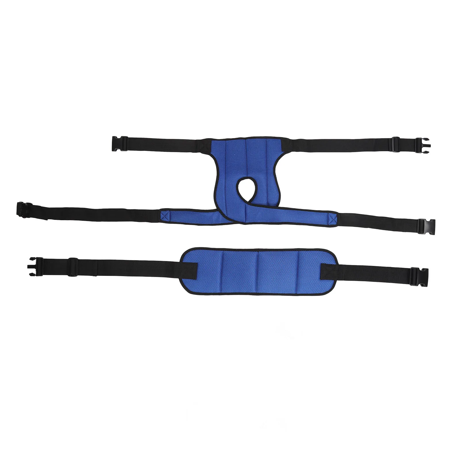 

Leg Restraint Wheelchair Seatbelt Soft Quick Release Buckle Adjustable Wheelchair Belt Padded for Outdoor for Men Women