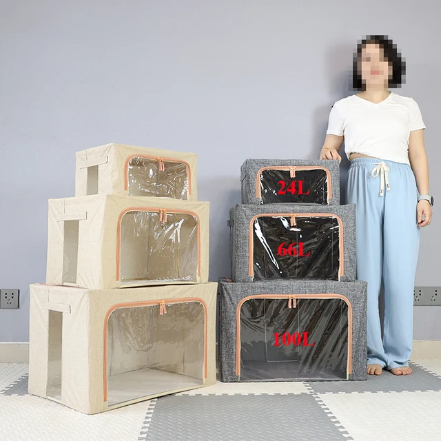 92% 할인된 접이식 퀼트 수납 정리함으로 정돈된 삶을 만끽하세요.