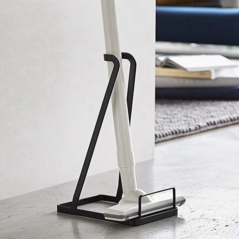 AT69 -Vacuum Cleaner Storage Rack, Punch-Free Vacuum Cleaner Storage Rack, Supplies Holder, Mop Rack