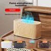 160ML Flame Air Humidifier USB Aromatherapy Machine Silent Large Mist Spray Aroma Diffuser Essential Oil For Home Bedroom Gift 2