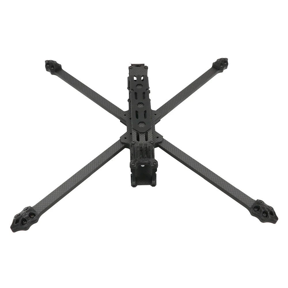 XL10 V6 10'' 420mm Wheelbase super Long Range HD True-X Carbon Frame Kit for O3 Air Unit CADDX Vista HD VTX iFlight Drone Parts thumbnail 3