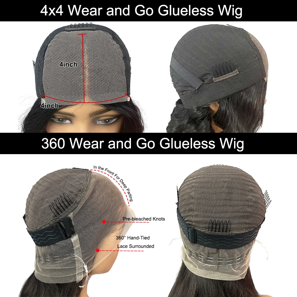 Brazilian Deep Wave 99J Burgundy Lace Front Human Hair Wigs Invisible Strap 360 Full Wigs Loose Wave Pre-Cut Glueless Wig
