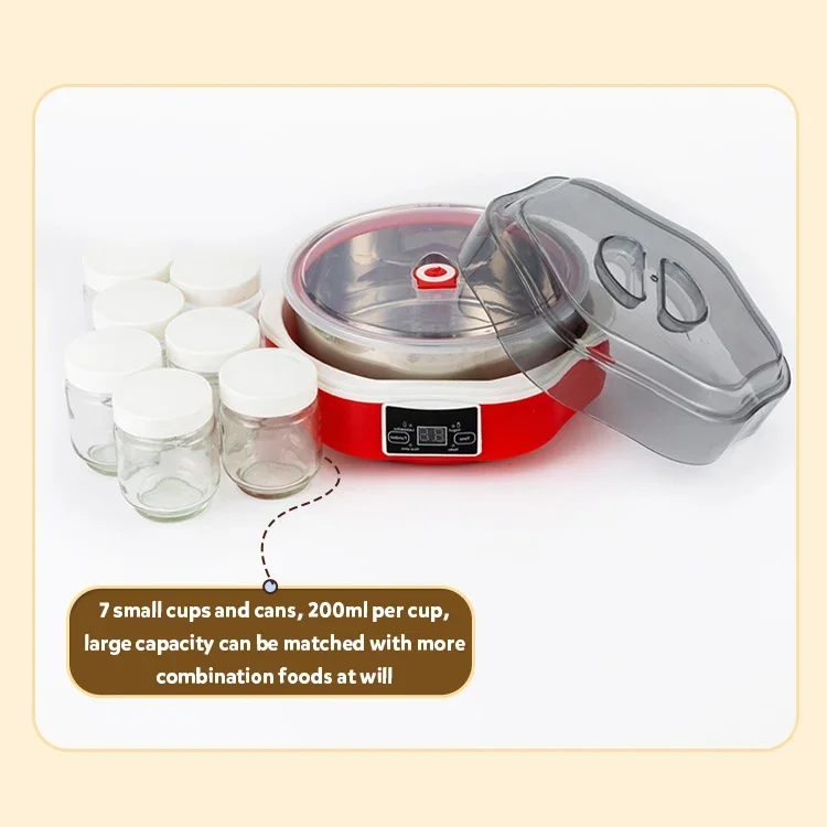 Home Kitchen Appliances Rice Wine Yogurt Making Machine Mini Electric Automatic Yogurt Maker