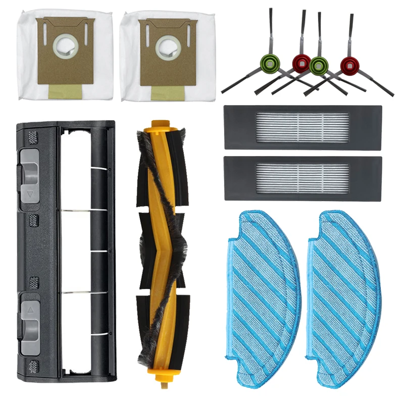 

For Ecovacs DEEBOOT OZMO T8+ / T8 AIVI / T8 Max Ecovacs DEBOT N8+ / N8 Plus / N8 Pro Spare Parts Main Side Brush Hepa Filter Mop