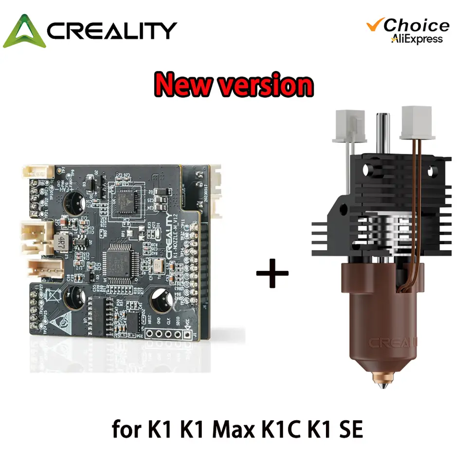 Creality 2025 New Version K1/K1C/K1Max Hotend PCBA Adapter Board_T9_GD32F303CBT6 and K1 Series New Version Hotend Upgrades Kit image 11