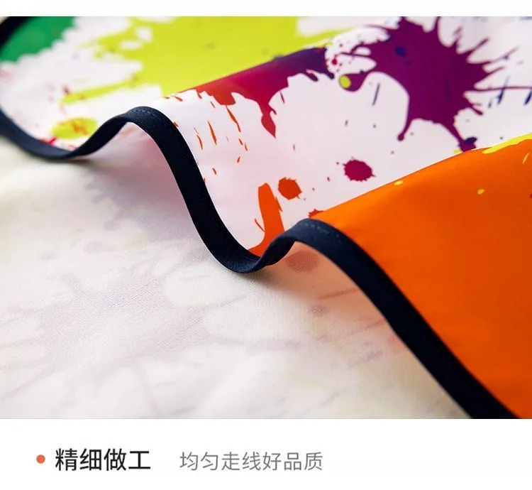 Kids Painting Smocks Waterproof Art Color Apron For Children Painting Aprons Sleeveless Dressing Cloth School Studying Uniforms
