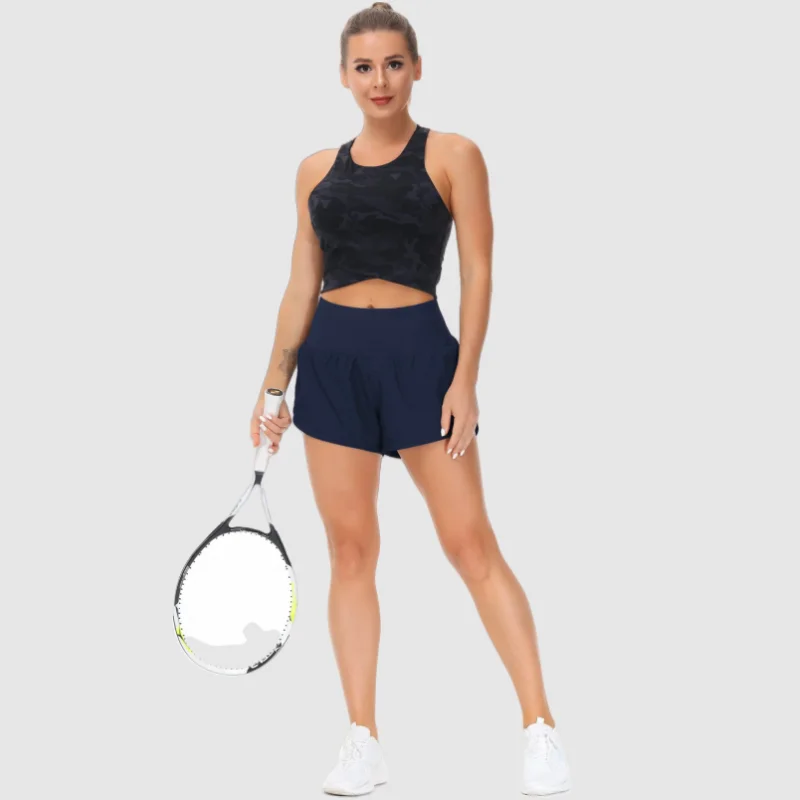 High Waist Push Up Fitness Sport Shorts for Women Yoga Tennis Wear Cycling Runing Bike Pocket Gym Short Outfit Workout Clothing sports shorts running shorts yoga shorts workout shorts seamless shorts