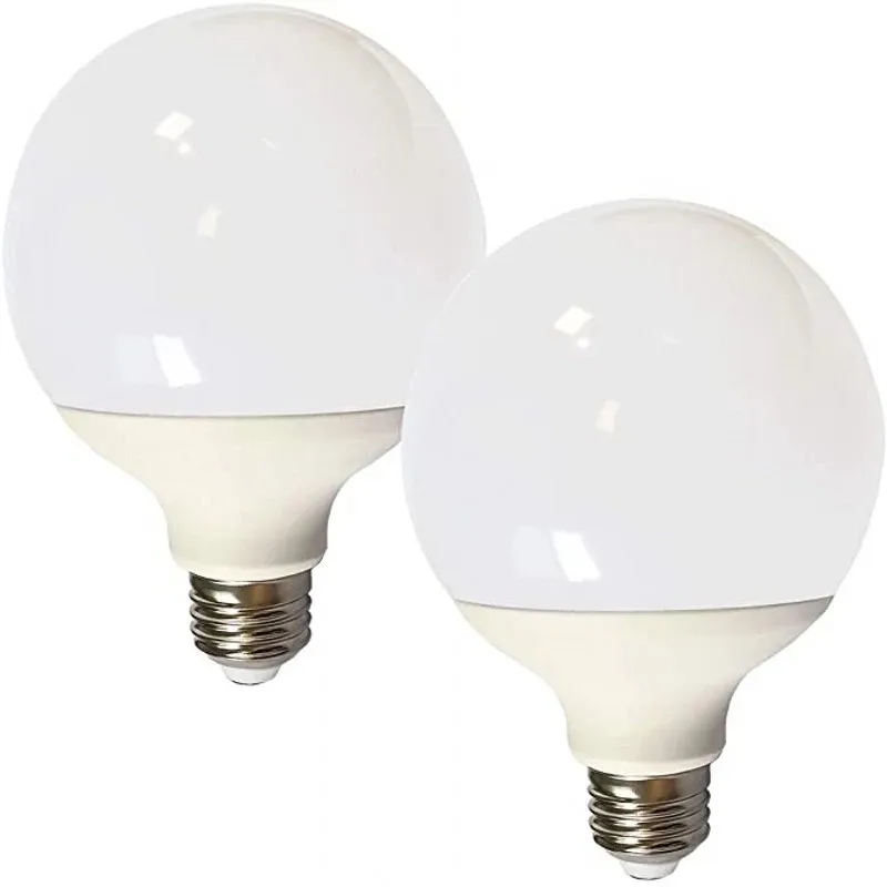 볼 모양 LED 전구, 실내 조명용 샹들리에 조명, 에너지 절약 램프, E27, 220V, G80, G95, G120, 15W ...