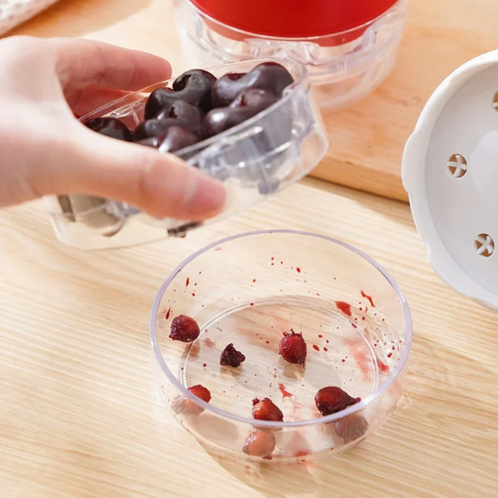 Easy Clean Fast Multiple Cherry Core Sharpeners Portable Cherry Olive&Red Date Core Sharpeners Baking&Handheld Processing Tool