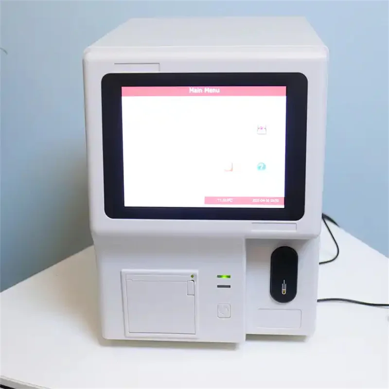 

Lab Medical Equipment Fully Automated Blood Test Machine Auto Portable 3 Part Haemogram Hematology Analyzer for Hospital Clinic