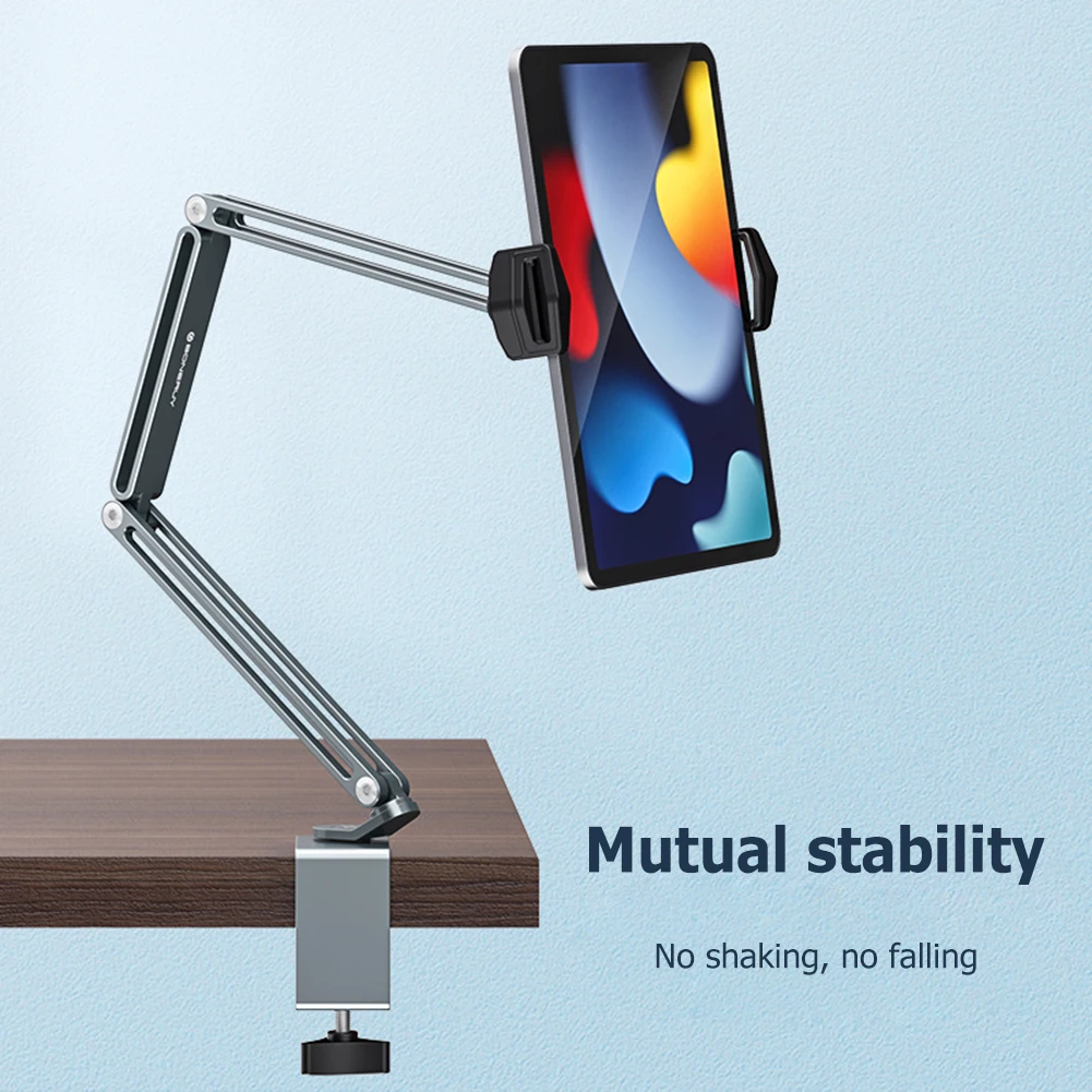 Graus Ajustável Braço Longo Tablet Titular Suporte para a 13 Polegada Tablet Cama do Telefone Móvel Mesa Preguiçoso Suporte para Ipad 360