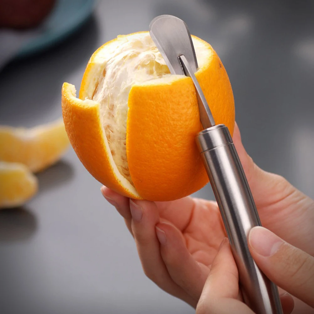 Orange Peeler 304 Stainless Steel Pomelo Opener Orange Pitaya Peeler  Household Pomelo Knife Peeler Lemon Grapefruit Peeler - AliExpress