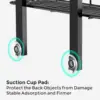 Over The Door Shower Caddy Pantry Organizer Rack with Reliable Hooks, Sturdy Hanging Shower Organizer Shelf Basket Storage Rack 4