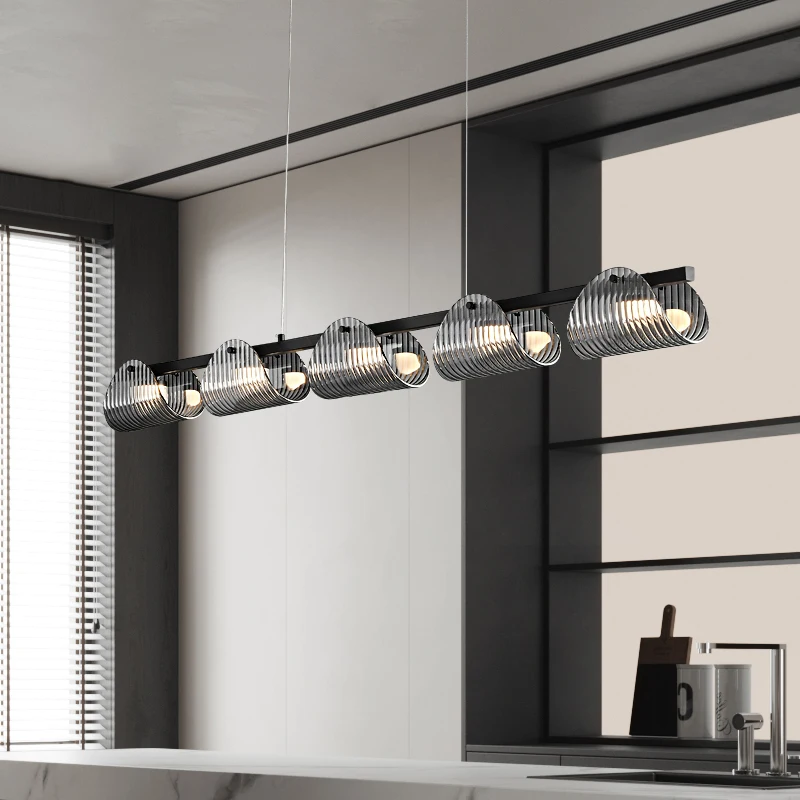 

Italian Modern Luxury Restaurant Pendant Light Simple Nordic Table Light Home Bar Long Bar Pendant Light