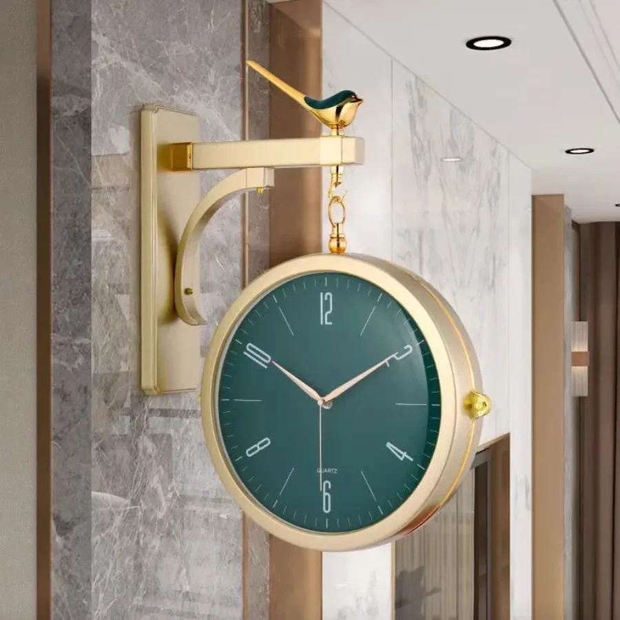 

Home Decor Wall Clock Living Room Quartz Art Round Classic Wall Clock Elegant Hands Gold Modern Design Horloge Murale Home Decor
