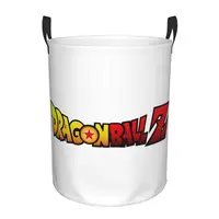 DBZ Logo Foldable Laundry Baskets Dirty Clothes Home Organizer Large Waterproof Hamper For Home Kids 1