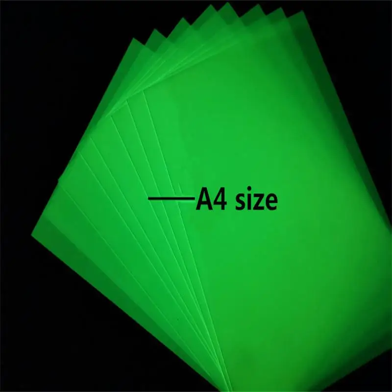 A4 size Glow in Dark Inkjet photo paper for mobile phone shell make ...
