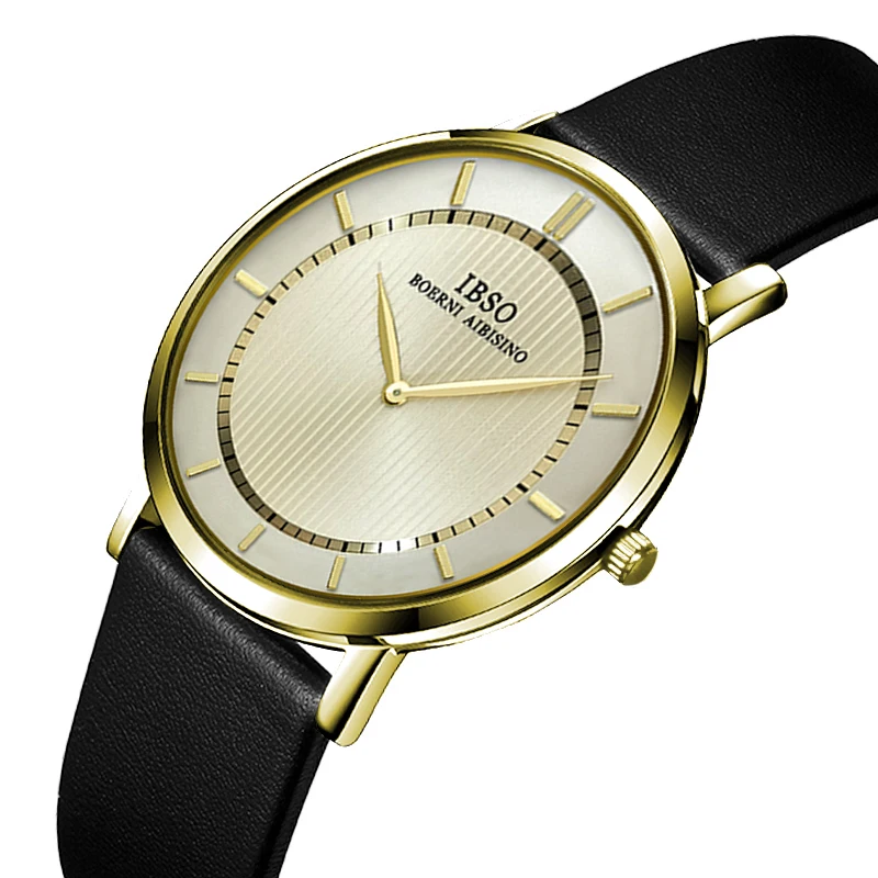 Waterproof Luxury Watch Men Steel Strap Casual Design Pointer Hand Clock Man Business Large Top Brand Leather Wristwatch Male