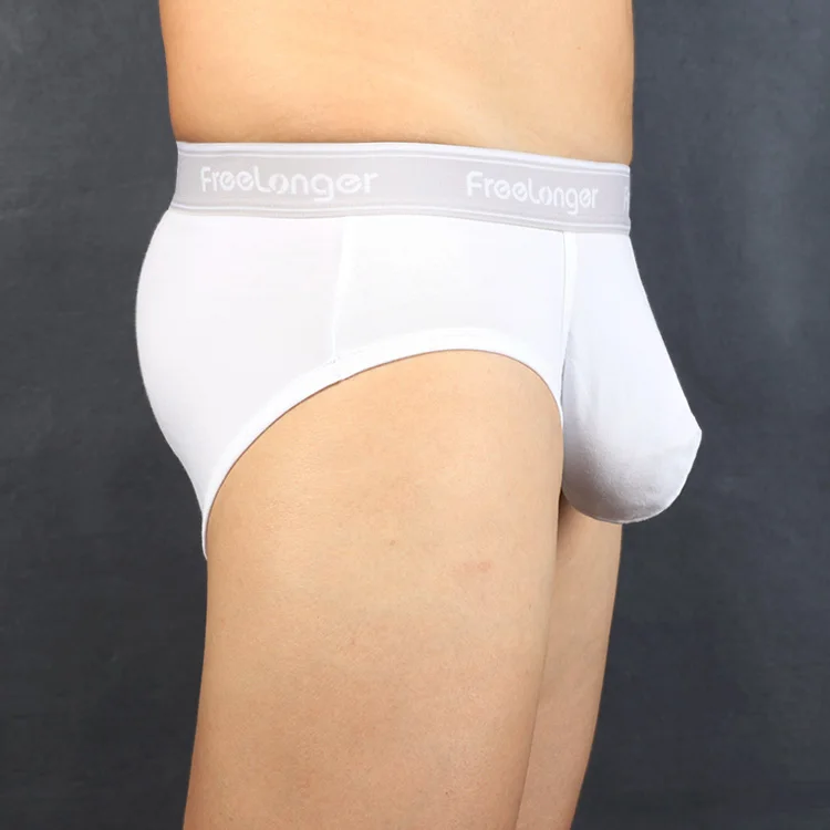 Male U Convex 3D Pouch Bag Underwear Boxers Cotton Modal Briefs Shorts Panty Men Breathable Soft Lingerie Sexy Erotic Underpants