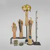 Window Display Props Joint Wood Hand Model Comic Sketch Hand Model Imitation Wooden Grain Hand Fake Hand Female Jewelry Display 5