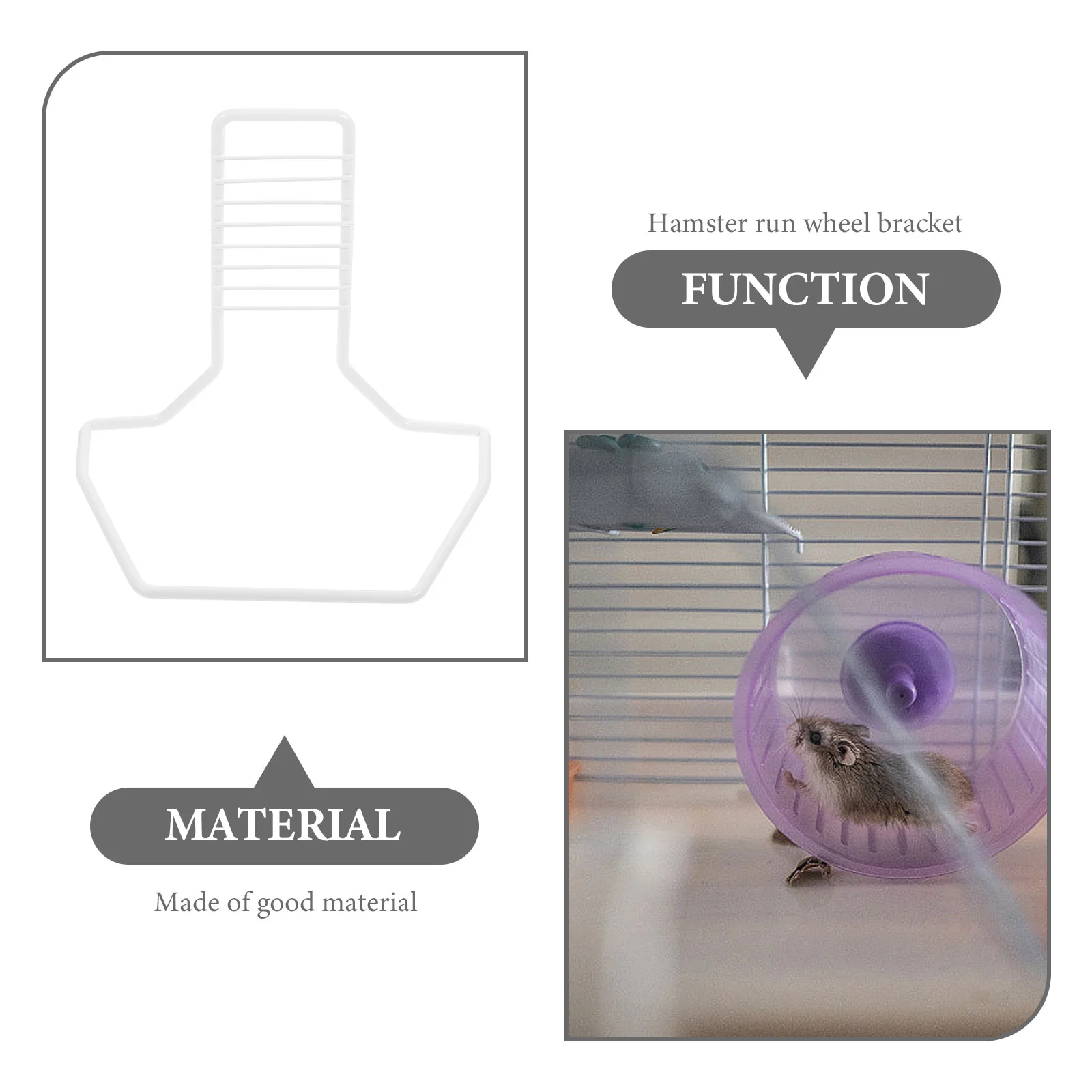 1PC Hamster Running Wheel Rack Iron Bracket exercise wheel