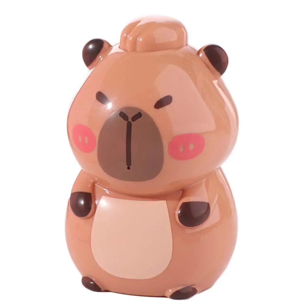 3pcs/set Cartoon Capybara Water Spray Press Type Small Capybara Bath Portable Long Range Capybara Water Fighting Toys