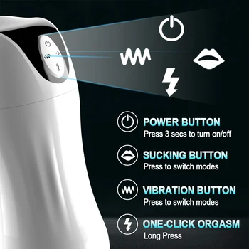 Male Masturbator Cup Automatic Sucking Real Vagina Blowjob Sex Machine For Men Vibrator Pussy Pocket Masturbator Toys For Men 6