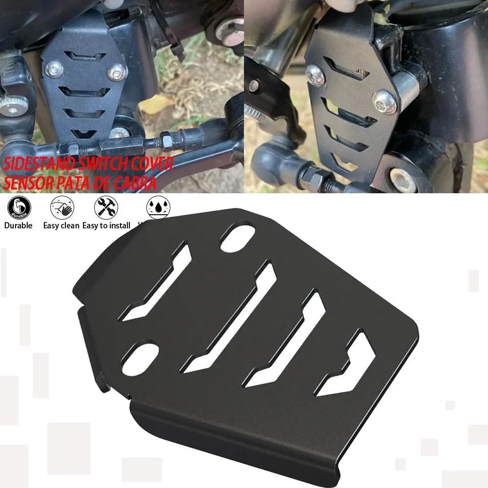 

For Royal Enfield Himalayan 400 411 Accessories Kickstand Side Stand Sensor Guard Protection Sidestand Switch Cover 2021 - 2022