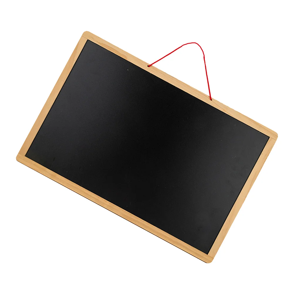 

Double-sided Blackboard Whiteboard Practical Wooden Writing Chalkboard