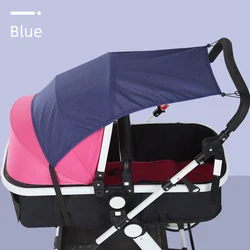 Infant Stroller Sunshade Canopy with UV Protection (Blue)