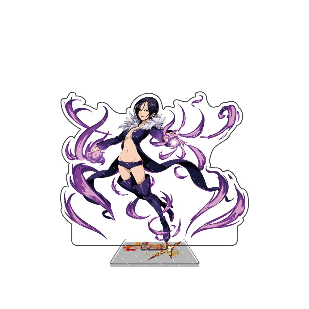 Anime Acrylic Stand Figure - The Seven Deadly Sins Character Display, 15cm Desk Decor and Gift