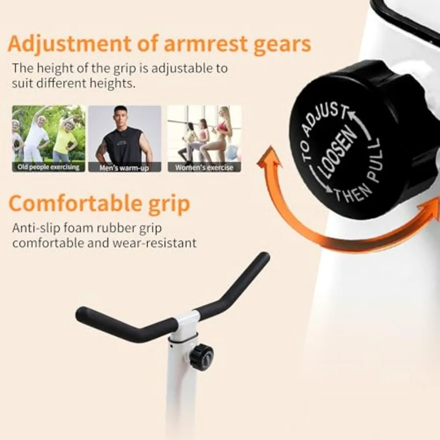 Waist Twist Machine, 3D Cushioned Core Exercise Equipment, Fitness and Rehabilitation Trainer
