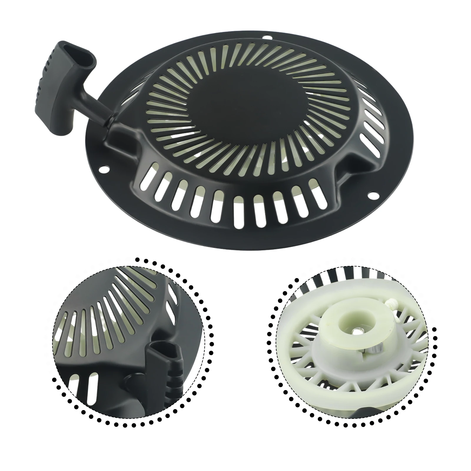 

Lawn Mower Parts Recoil Starter OHV 400 Engine Replaces XX501112 For Sanli LS4135 For Sanli Models Garden Power Equipment