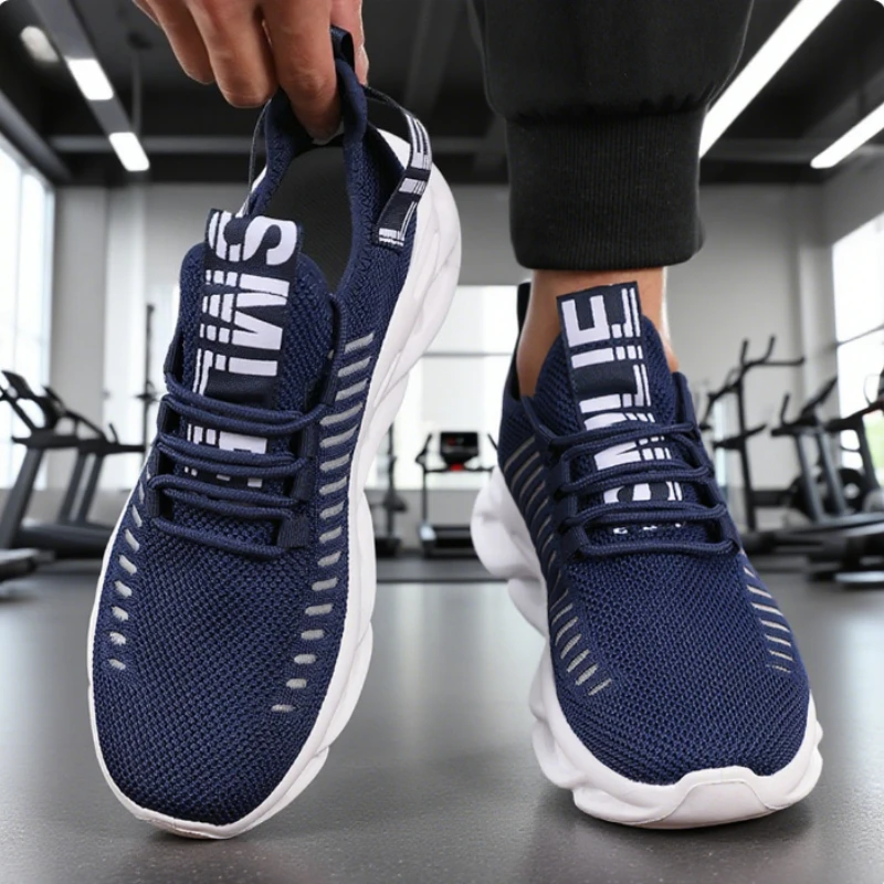 Men Casual Running Shoes Breathable Lightweight Sneakers Outdoor Mesh Sport Shoes Athletic Jogging Walking Shoes Tenis Masculino