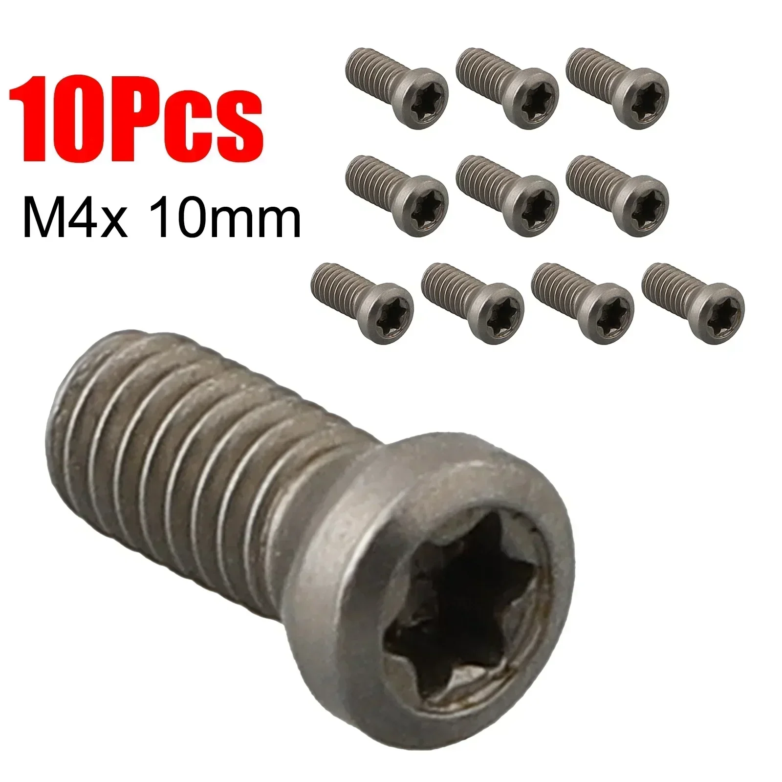 M2.5 7mm 6mm M3.5 10mm 12mm M4 10mm CNC Insert Torx Screw Machine Screws For Replacing Carbide Inserts CNC Lathe Tool 10pcs cnc machine screws