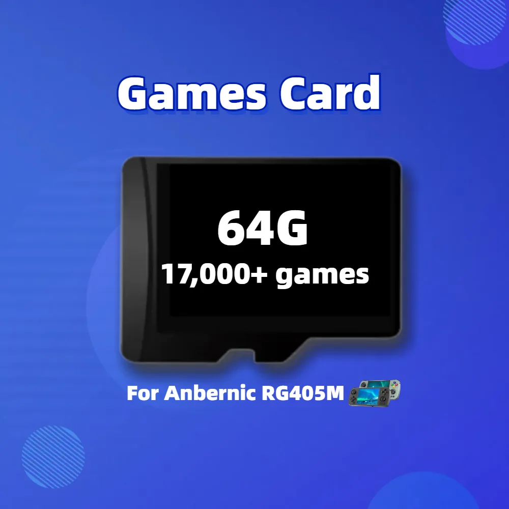 Game TF Card For Anbernic RG405M 512G All Emulator Pre-installed 70,000+ Retro Games 256G 128G 64G